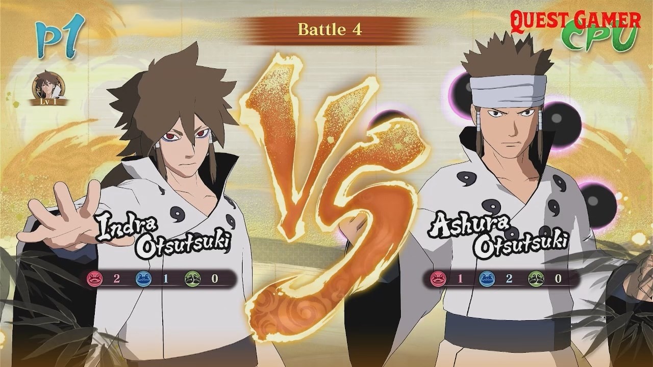 Indra Otsutsuki (VS) Ashura Otsutsuki