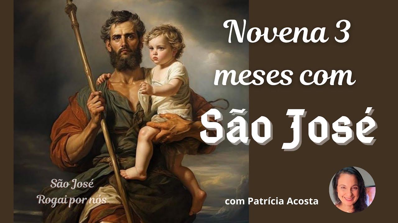Novena 3 Meses com São José  26/01       #sãojosé  #novenaasãojosé