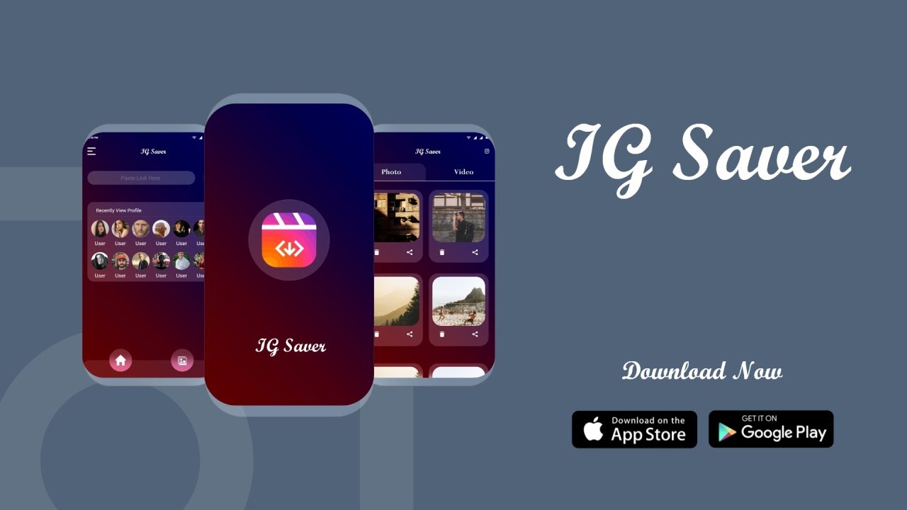 IG Saver - Photo & Video Saver , #InstaSaver | All in one IG Saver | Instagram Saver | #IGSaver