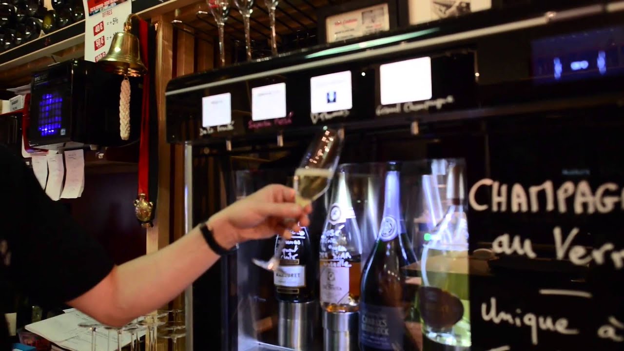Enomatic Flûte, le Champagne au Verre
