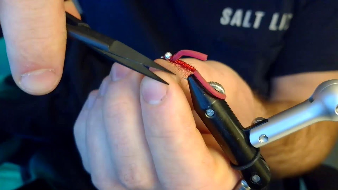 Tying flies for spring trout fishing. Join in relax and see how it's done.