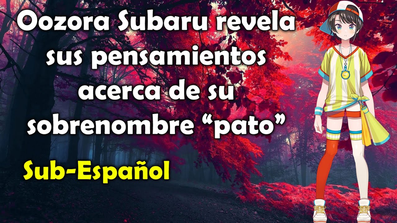 Oozora Subaru revela sus pensamientos acerca de su sobrenombre 