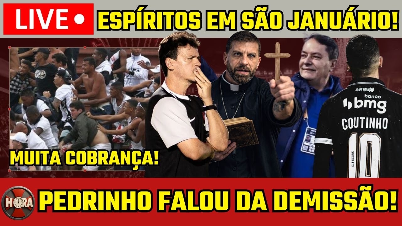 ATENÇÃO! CLIMA TENSO NO VASCO E SITUAÇÃO DO DINIZ.