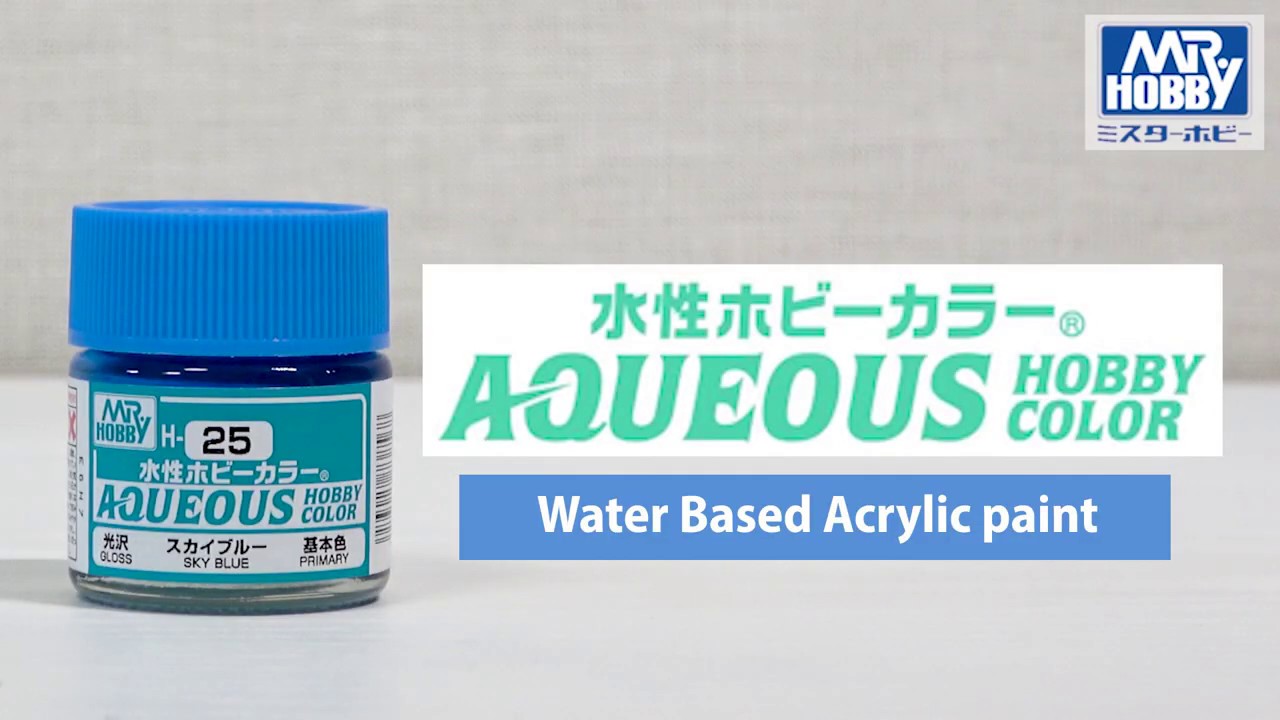 &rdquo;Renewed&rdquo; AQUEOUS HOBBY COLOR