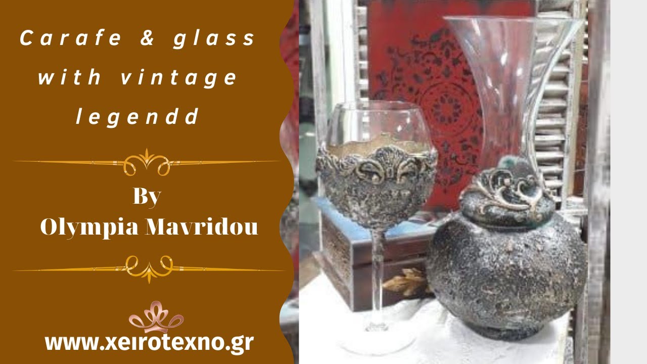 Καράφα & ποτήρι με Vintage Legend και παλαίωση LIVE (16/10/2021)