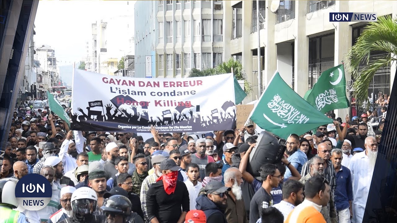 Des associations musulmanes manifestent contre Gayan et un reportage diffusé en Inde