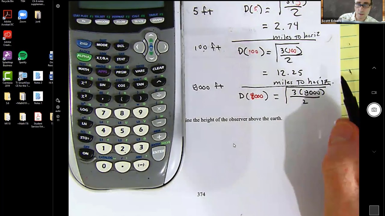 9 7 Word Problems with Square Root Formulas
