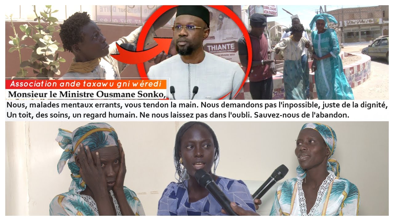 Malade Mental bima doone weur thiès tamouy soumékou yaramou nén Moudié nako Guiss ba indiko Mbour