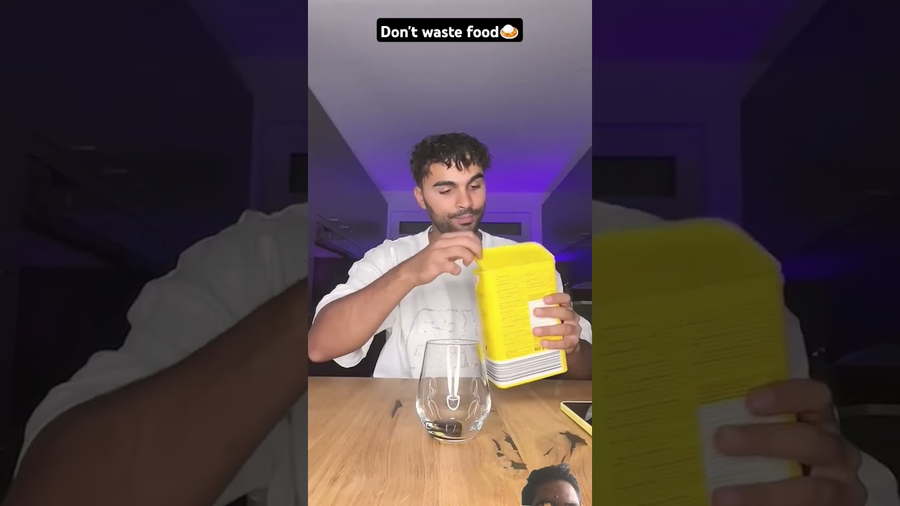 please don't waste food