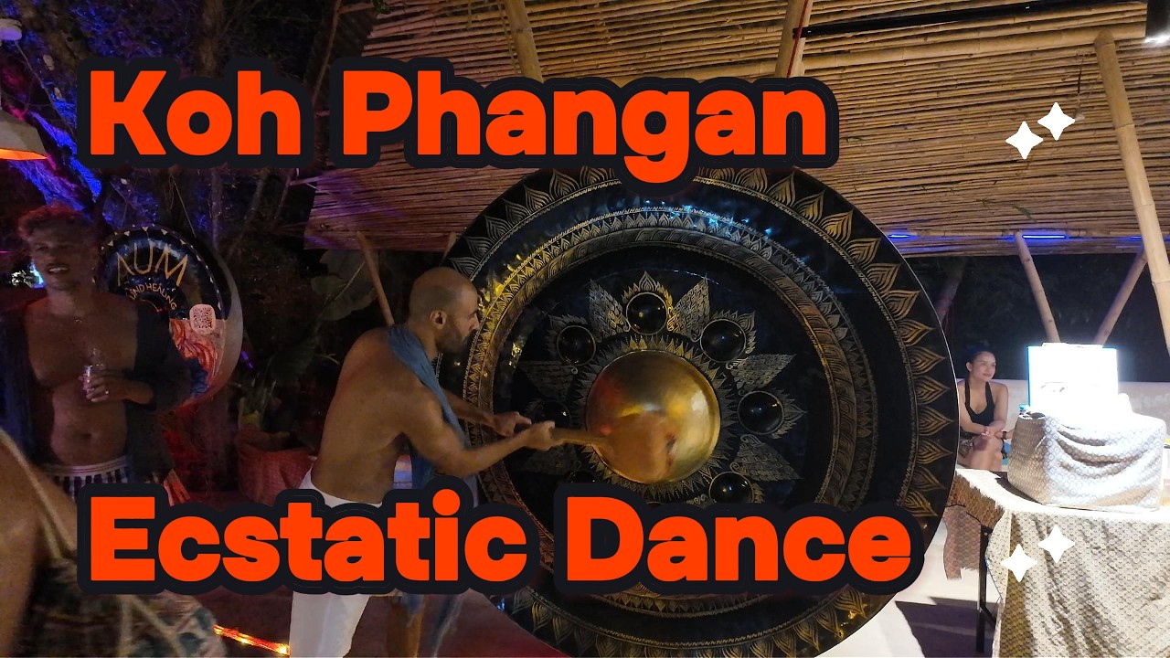 Ecstatic Dance im Aum Soundhealing Center in Koh Phangan, Thailand