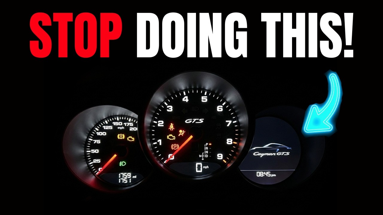 5 Mistakes That DESTROY Your Porsche ENGINE