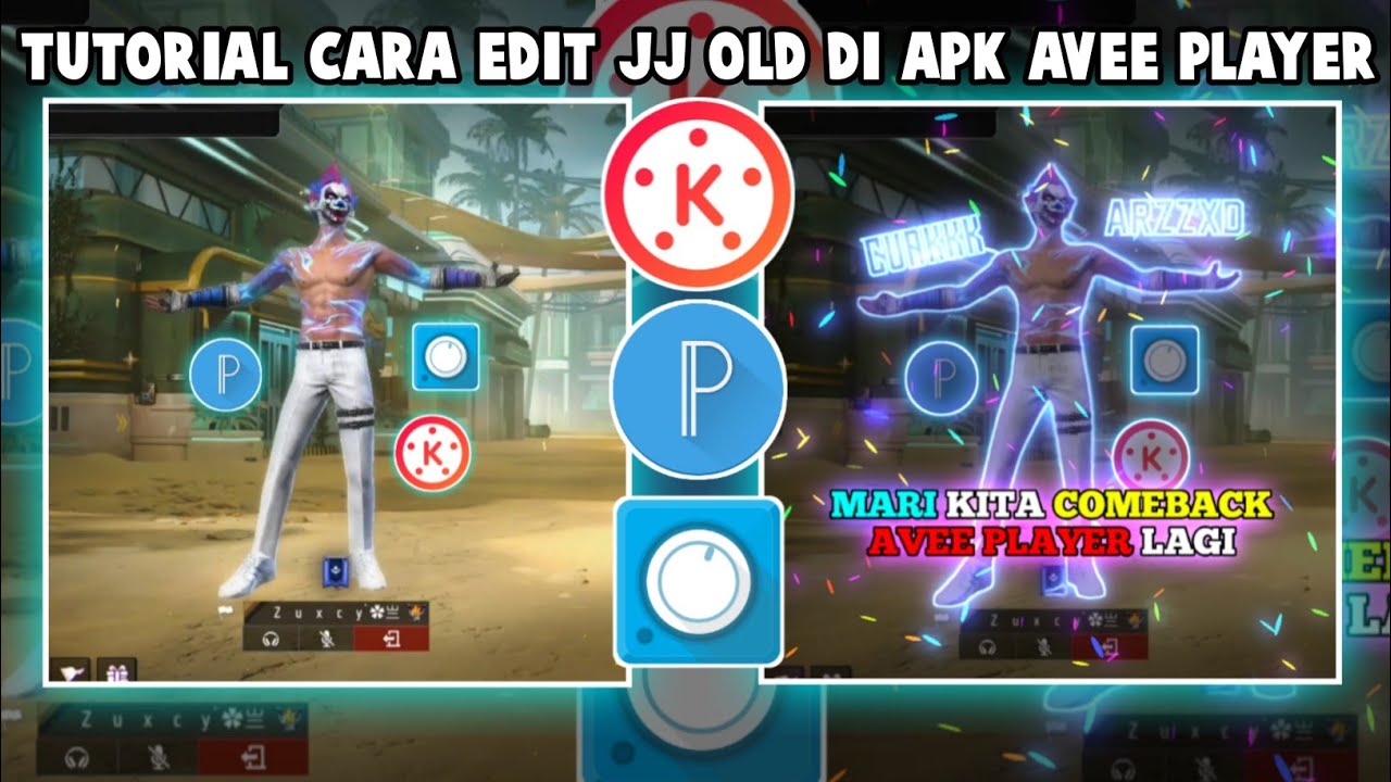 Tutorial Cara edit JJ old mengunakan apk AVEE PLAYER