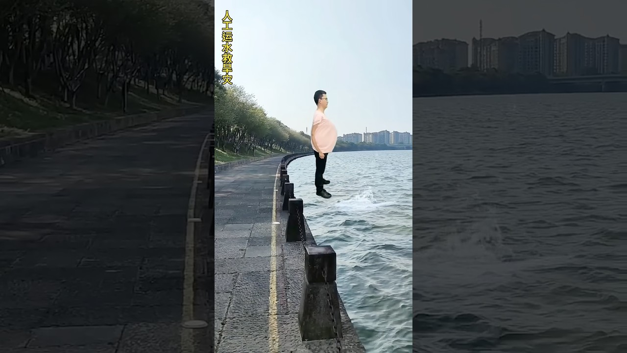 Искусственная транспортировка воды для спасения от засухи: спецэффект засухи