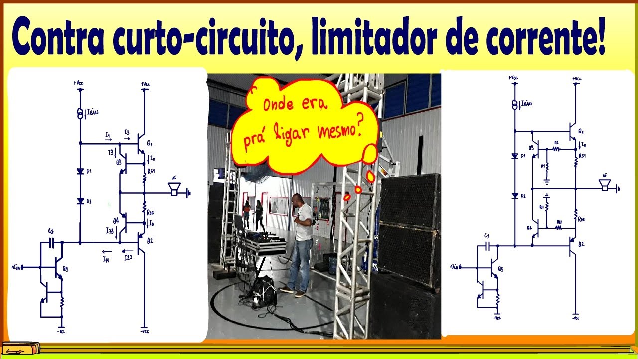 Veja como funciona o limitador de corrente nos amplificadores!
