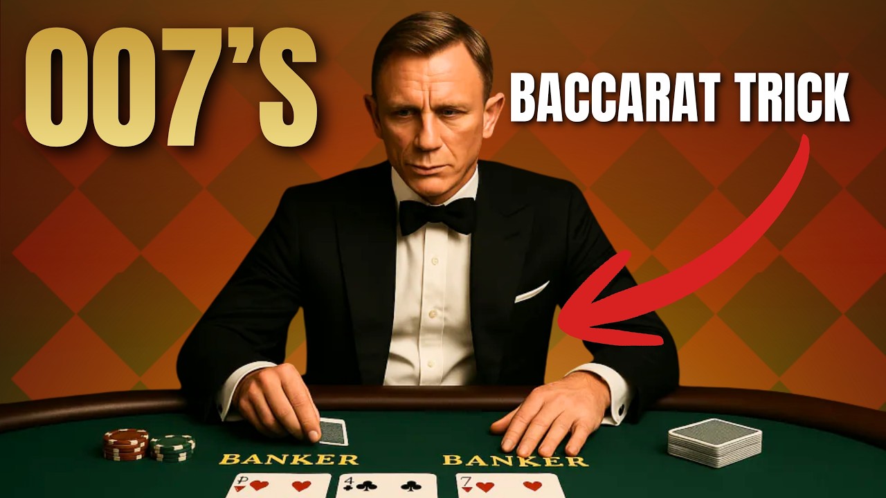 James Bond’s Secret Baccarat Strategy EXPOSED | 14-5-1 Betting System