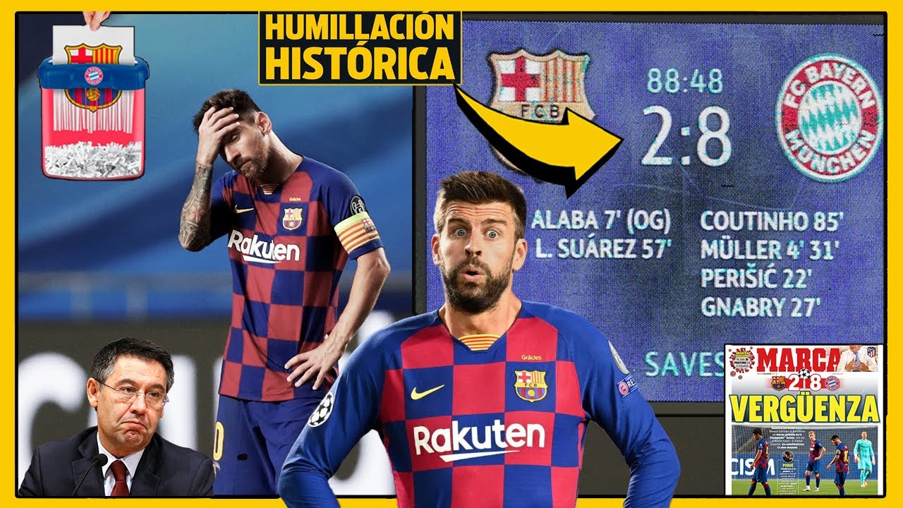 [ 2-8 ] 😱 El Día que el BAYERN HUMILLÓ al BARCELONA | Champions (2020) ¡El Desastre de Lisboa!