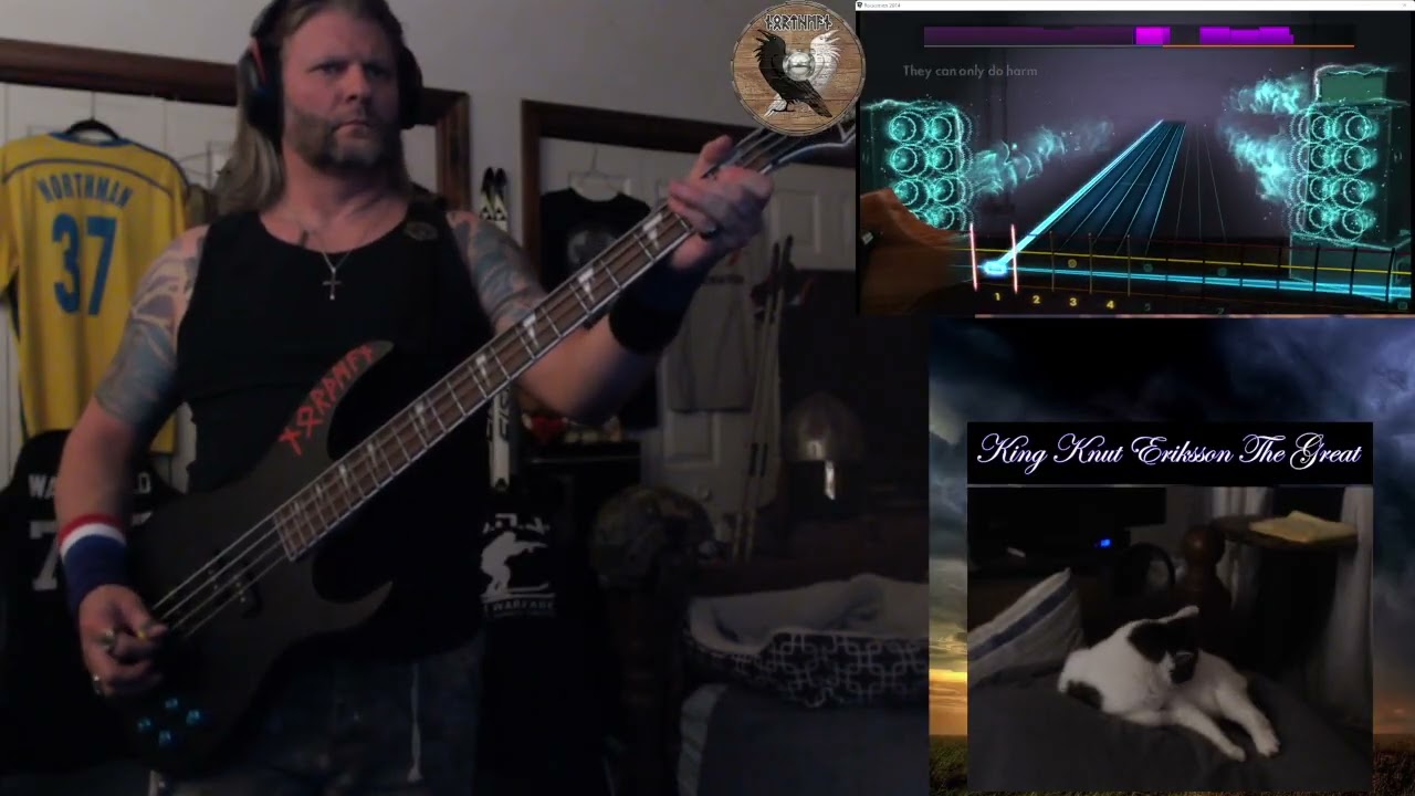 Lacuna Coil - The Silence {Northman Cover}{Bass Guitar} 100% Accuracy {Please See Details Below}