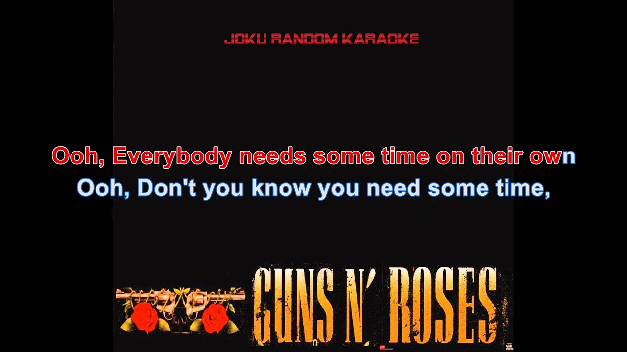 Guns N' Roses - November Rain [Karaoke]