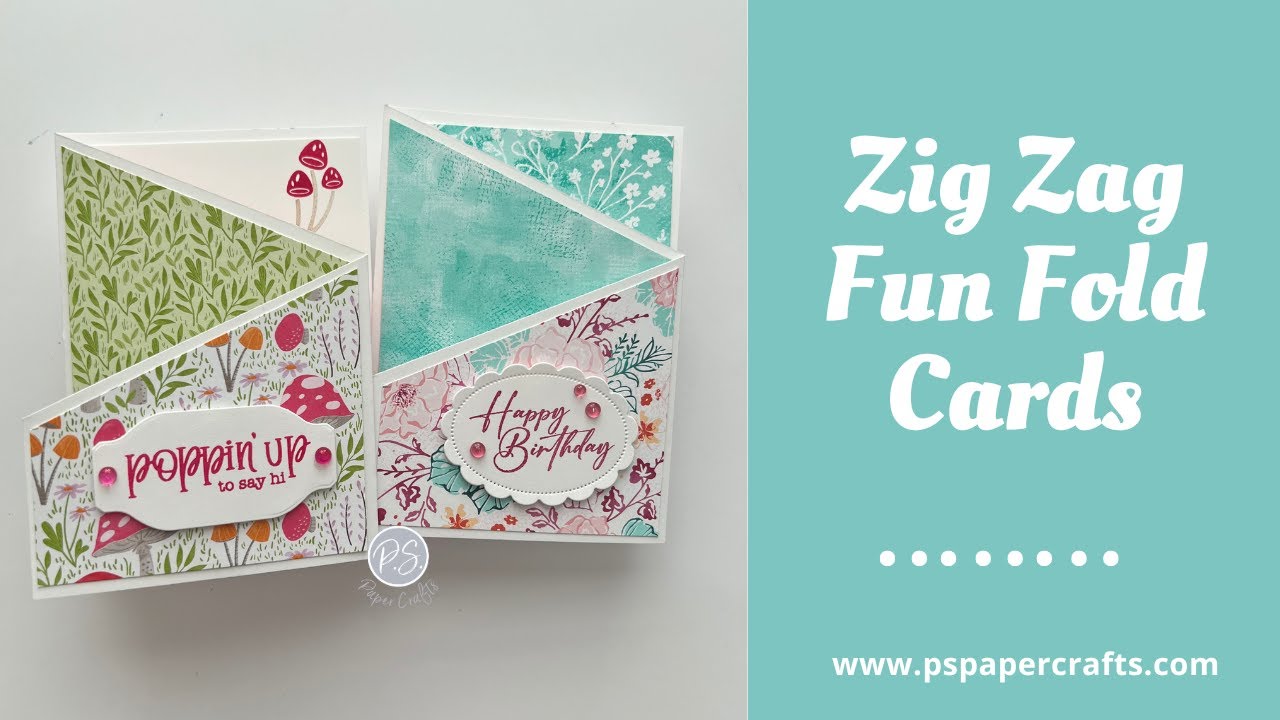 How to make Zig Zag Fun Fold Cards