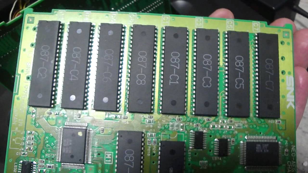 Neo Geo AES Samurai Spirits 3 Graphic Error Repaired