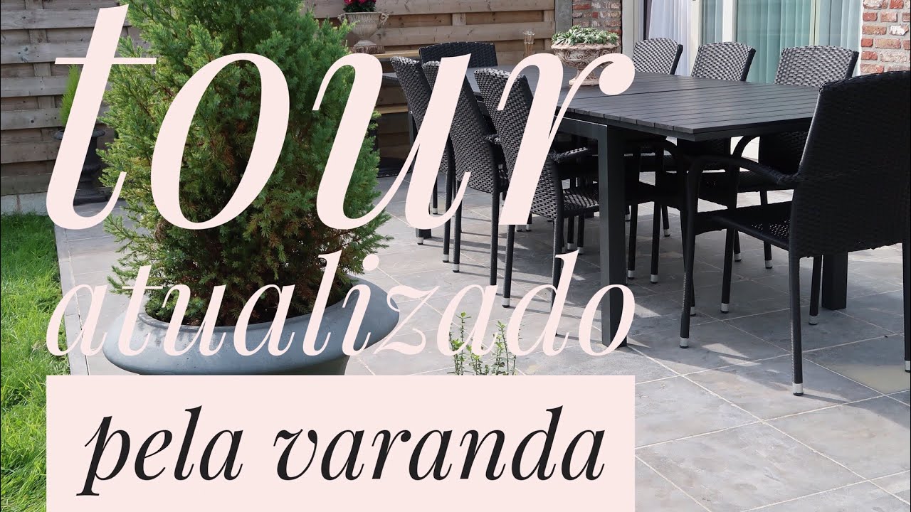 Como ficou a varanda - tour - respondendo perguntas