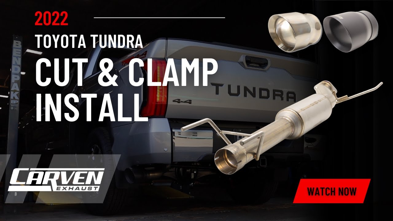 Видеообзор установки и установки комплекта для резки и зажима Toyota Tundra 2022–2023 годов от Ca...