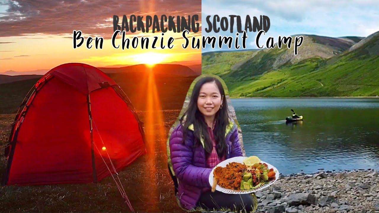A Summit Wild Camp on Ben Chonzie | Wild Swimming & Kayaking in Glen Turret, Scotland