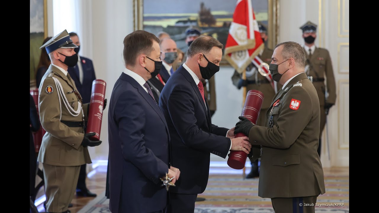 Wręczenie awansów generalskich w Narodowe Święto Niepodległości