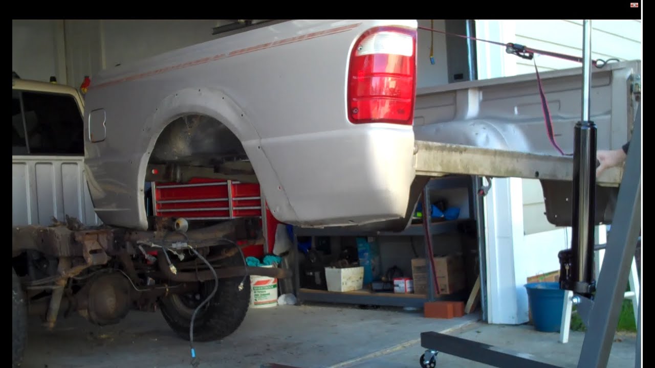 1998 Ford Ranger Bed Removal