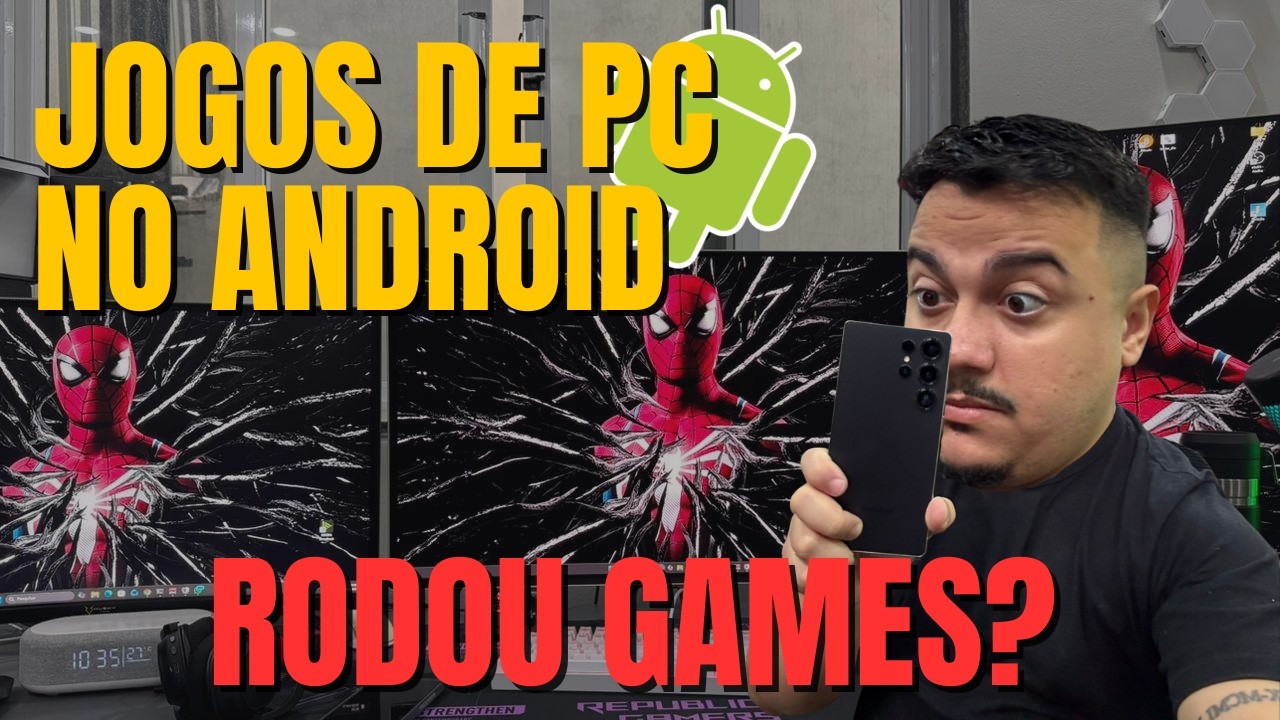 Transformei meu Samsung em um PC GAMER! 🤫 Eles não querem que você saiba que o DEX faz isso...