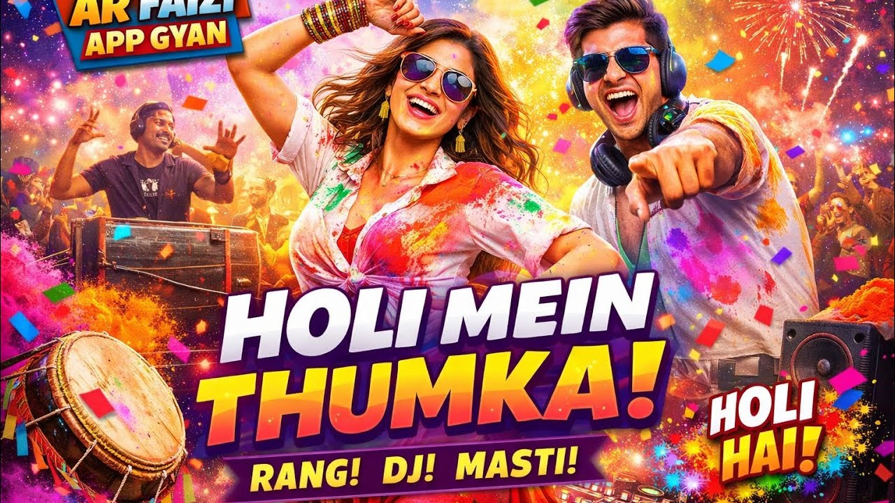 🔥HOLI MEIN THUMKA 2026 💃🔥 | DJ Hamla Mix | New #HoliNewDJSong_2026 | Rang DJ Masti | #DesiParty