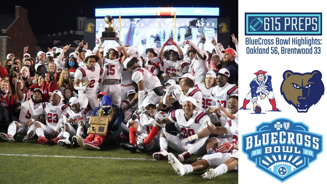 BlueCross Bowl Highlights: Oakland 56, Brentwood 33