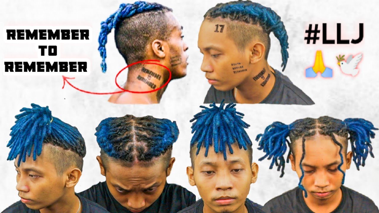 Copying Xxxtentacion Hairstyles in 2022 #LLJ
