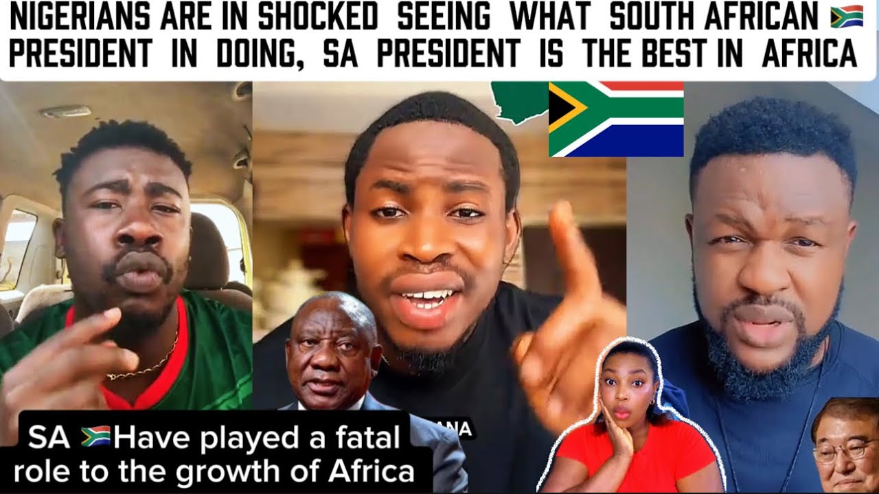 Nigerians Are Shocked Seeing what South Africa president is doing, this will not happen in Nigeria 