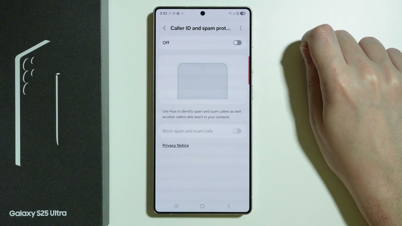 Samsung Galaxy S25 Ultra: How to Block Spam & Scam Calls