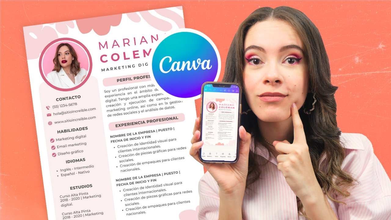 📄¿Cómo crear un Curriculum con CANVA en 2025? + Plantilla