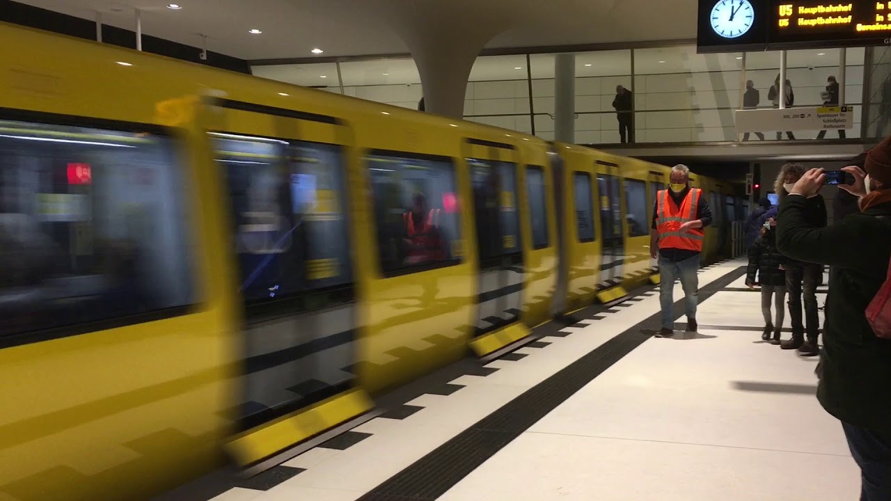 Die neue U5! Alexanderplatz - Brandenburger Tor (Berlin)