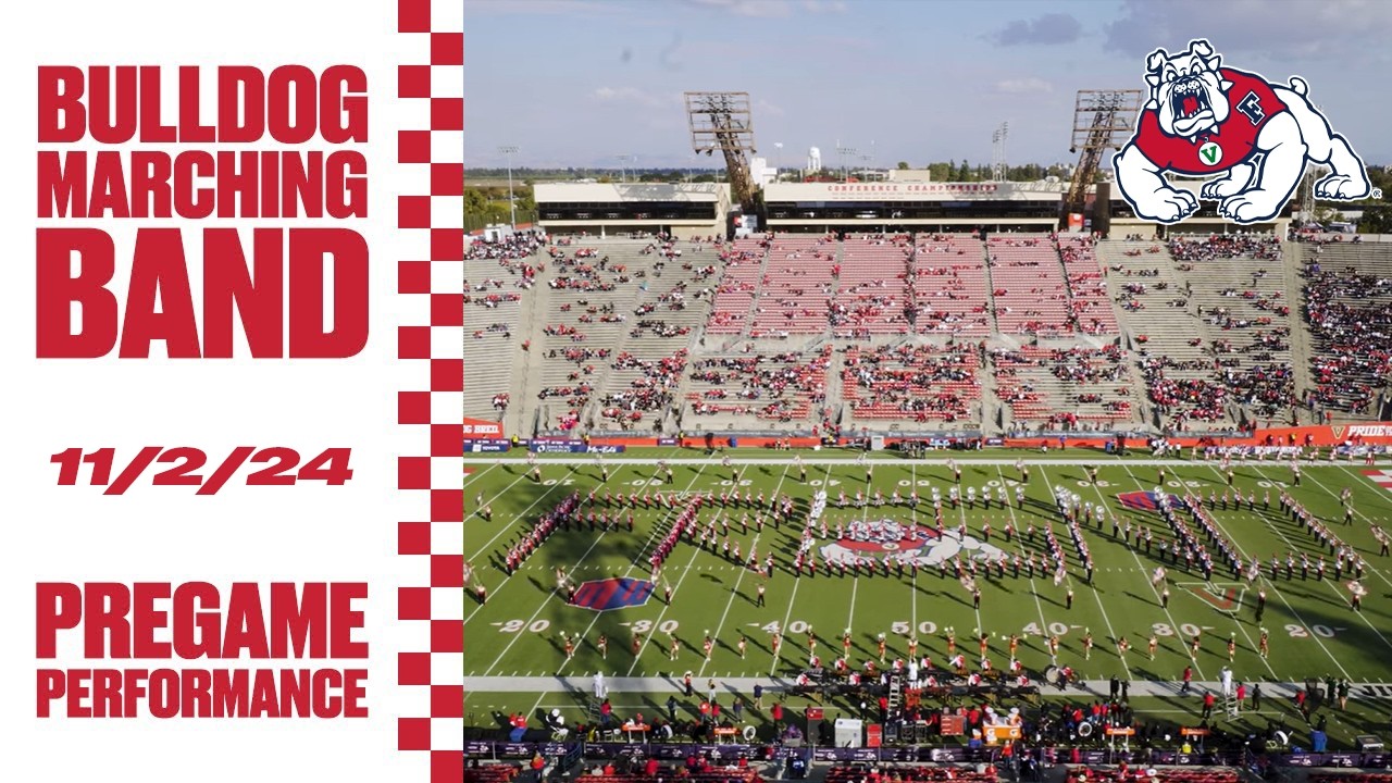 Pregame - 11/02 | 2024 Fresno State Bulldog Marching Band