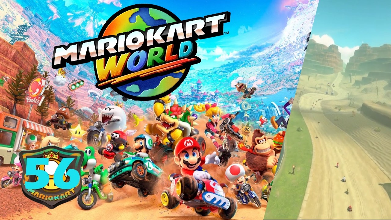 MarioKart World part 56/Knockout Tour is so fun!