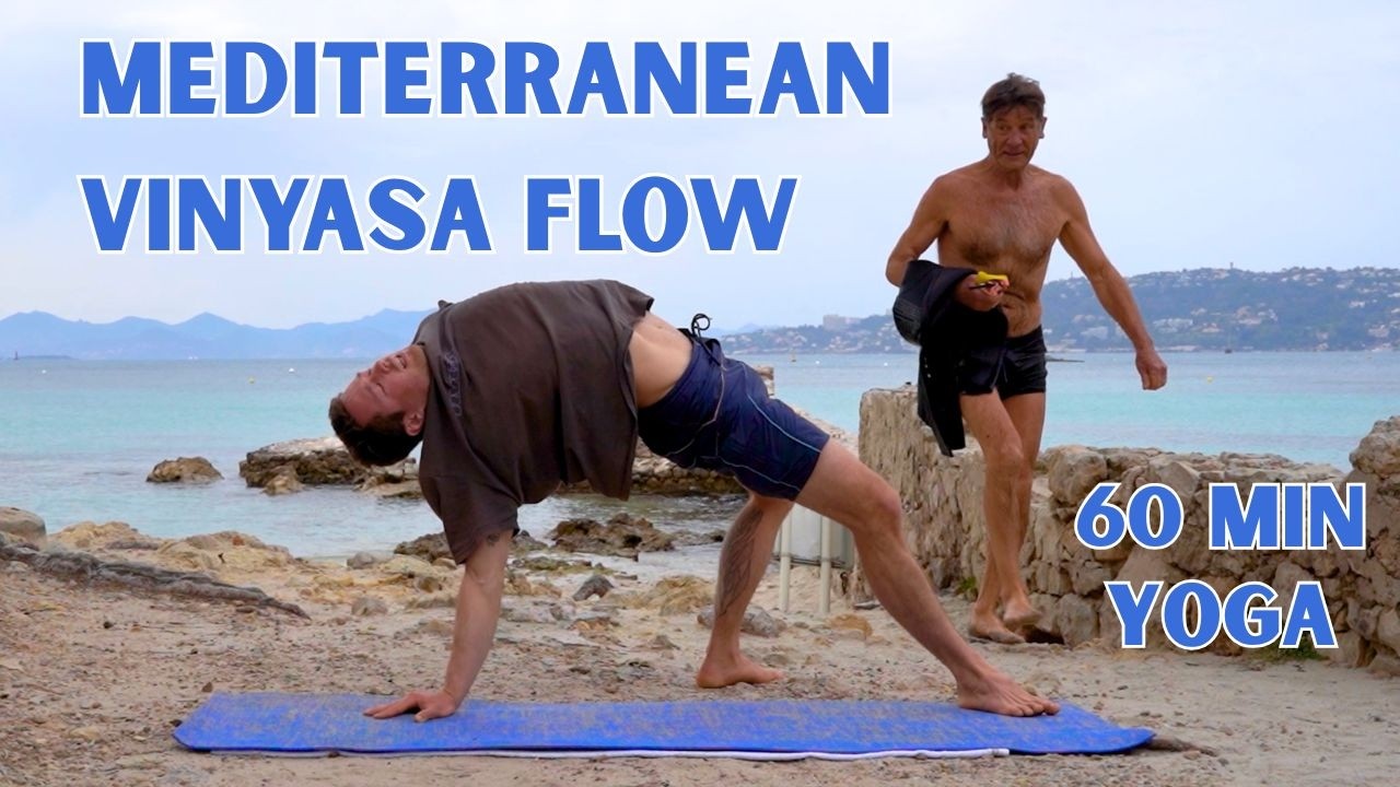 60 Minute Vinyasa Flow - French Riviera (Côte d’Azur Yoga)