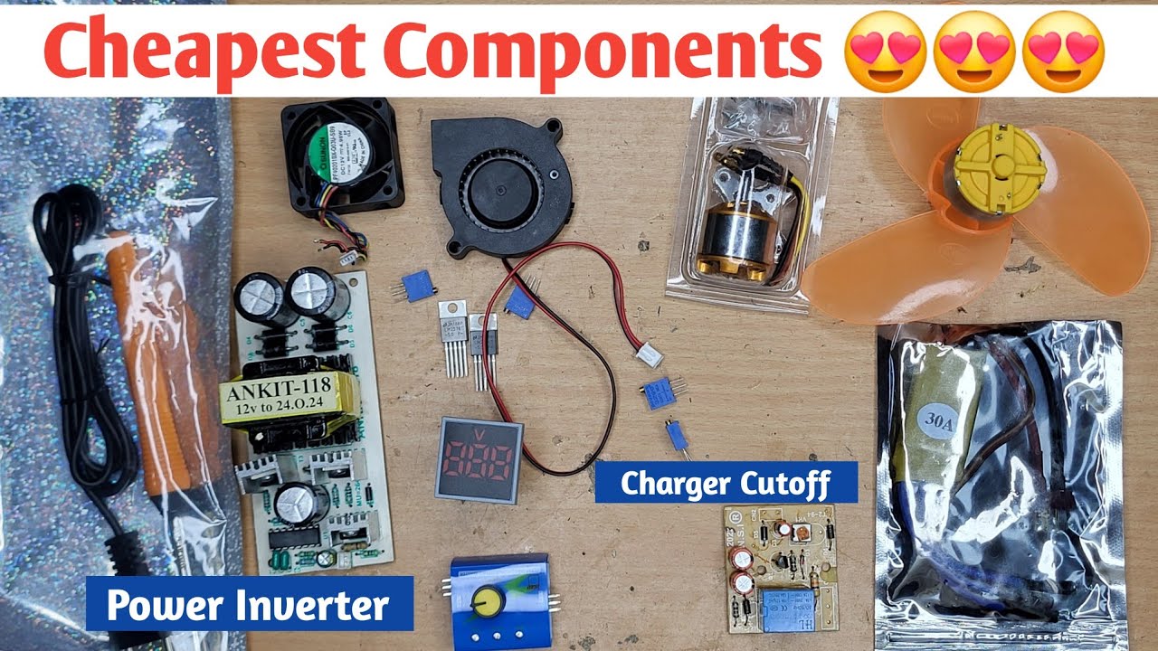Cheapest Components 2024 | Electronics components | Indkar experiment