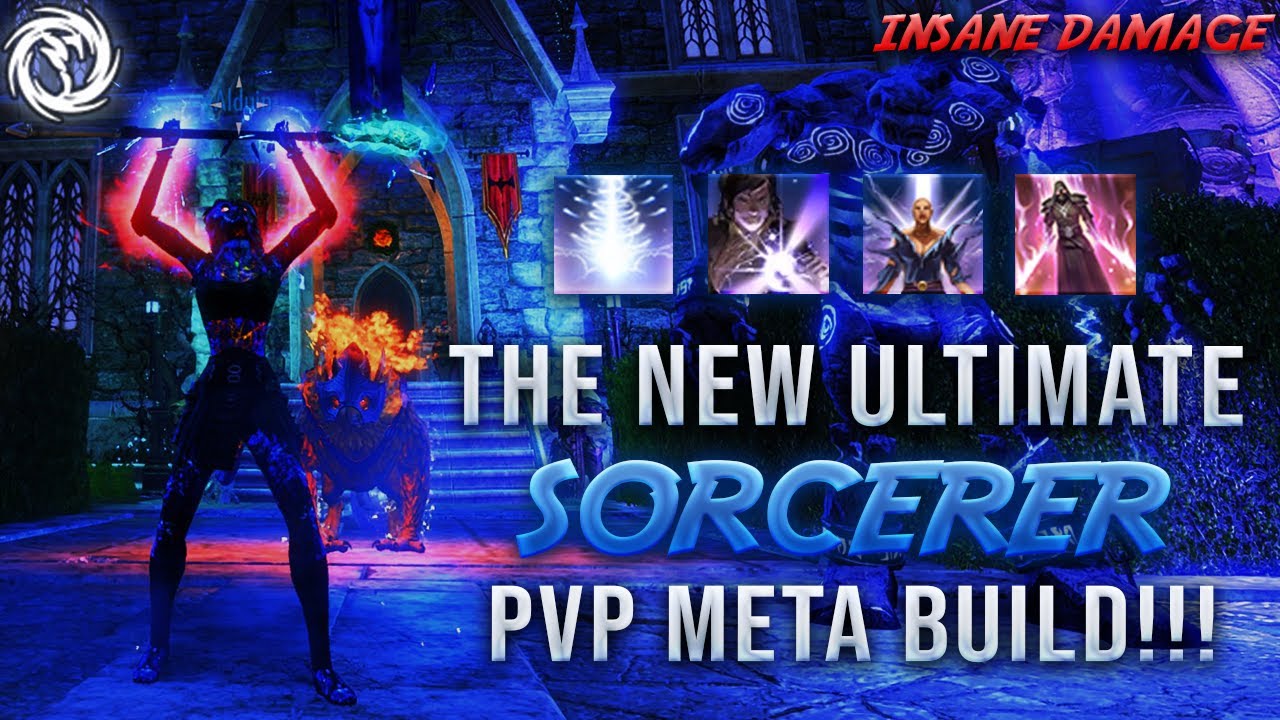 NEW MOST BROKEN Sorcerer PvP Build ⚡ INSANE DAMAGE | META SOLO & GROUP BUILD ⚡ ESO Gold Road DragooX