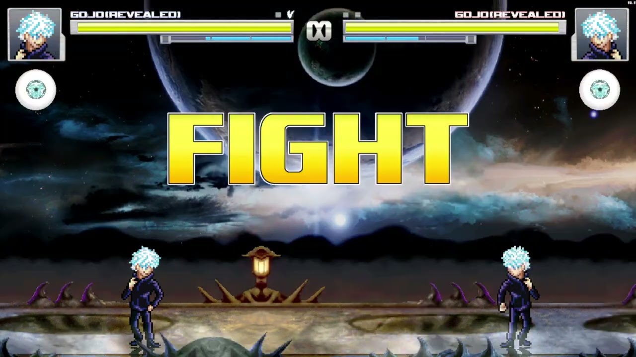 【MUGEN BETA】Gojo AI Autophagy Test