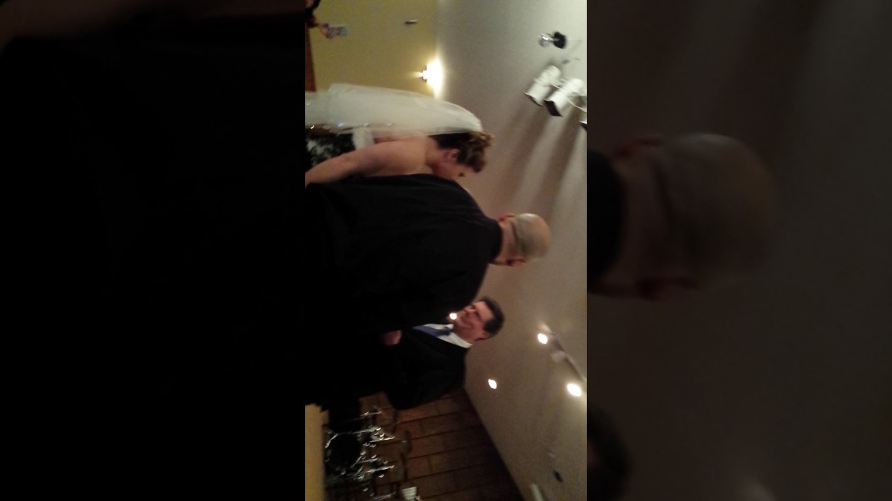 Special surpise ending. Groom takes step father's last name after 35 yrs.
