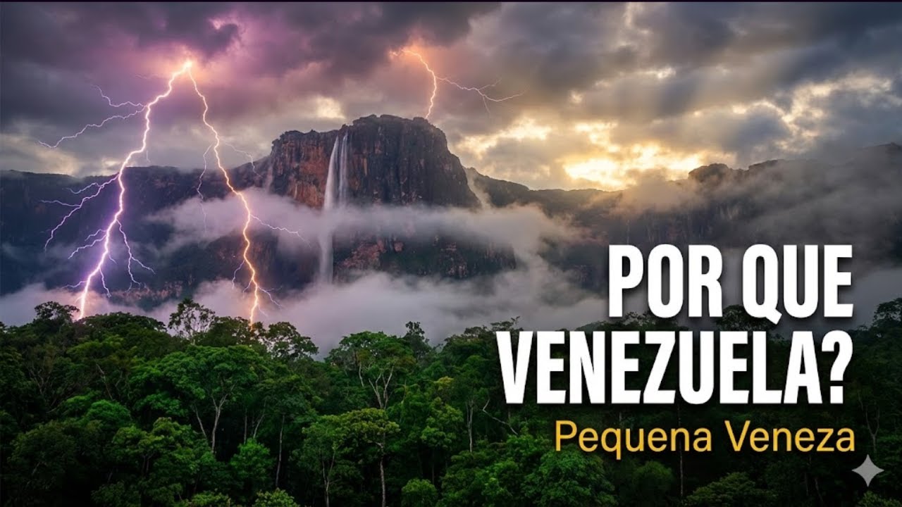 Maduro Foi Preso, Mas Você Conhece a VENEZUELA? O País dos 28 Raios Por Minuto!