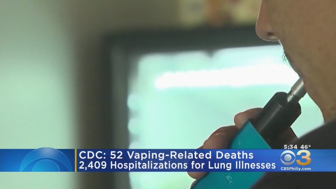 CDC: 52 Confirmed Vaping-Related Deaths