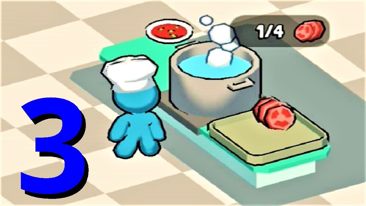 👨‍🍳 My Mini Kitchen 🍅 GAMEPLAY Part 3 NEW Kitchen 3 (Android, iOS)