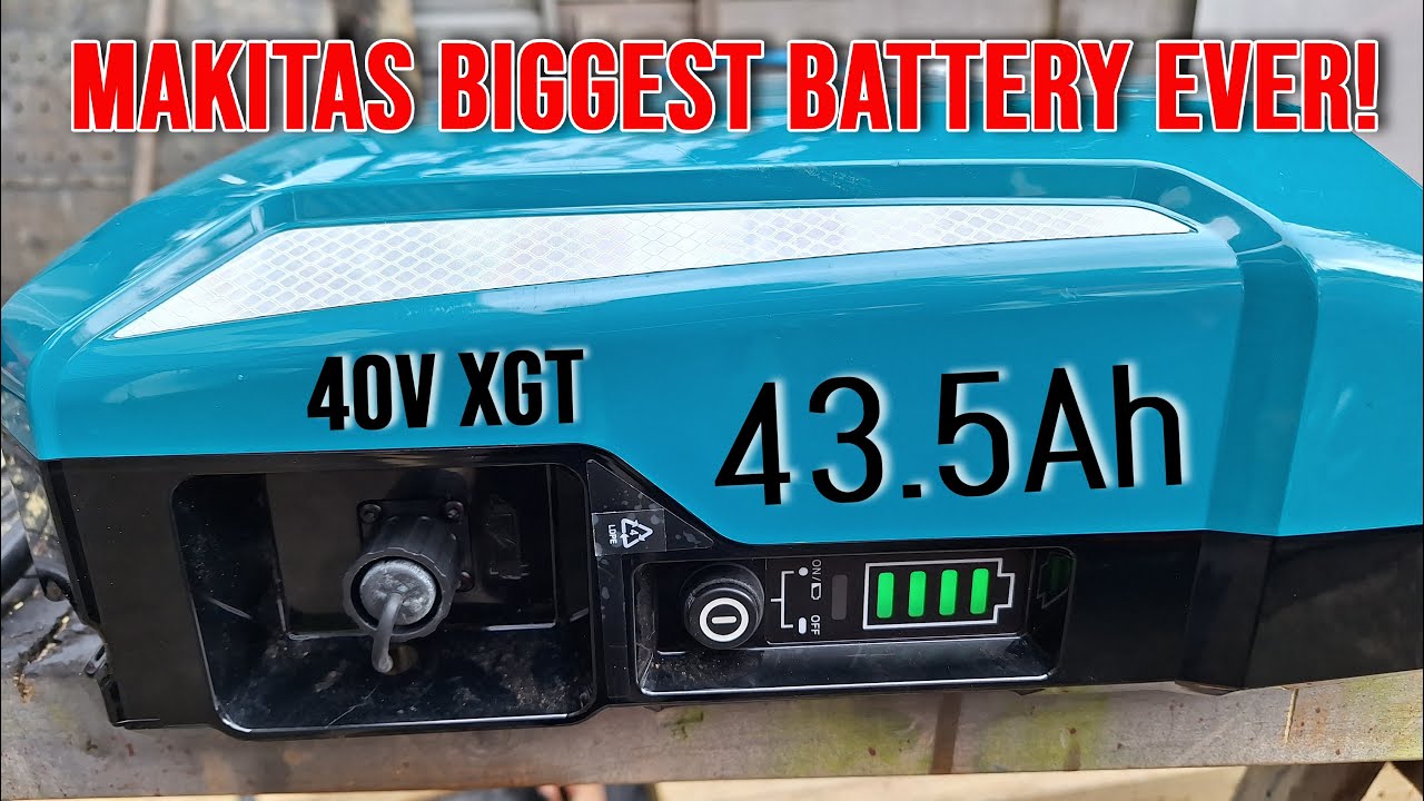 The BIGGEST Battery Makita has ever made! Makita NEWS October 2023 Part 2