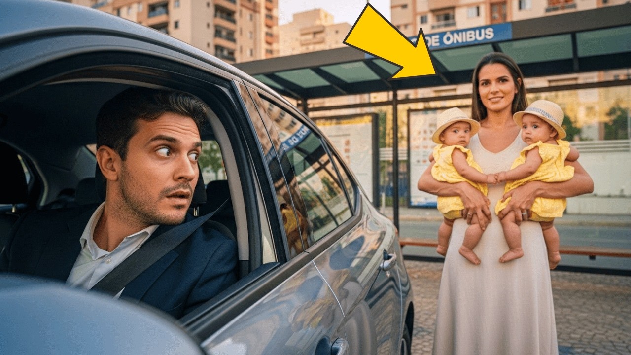 A Caminho do Casamento, o Milionário Viu a Ex com Gêmeas… e Tudo Parou