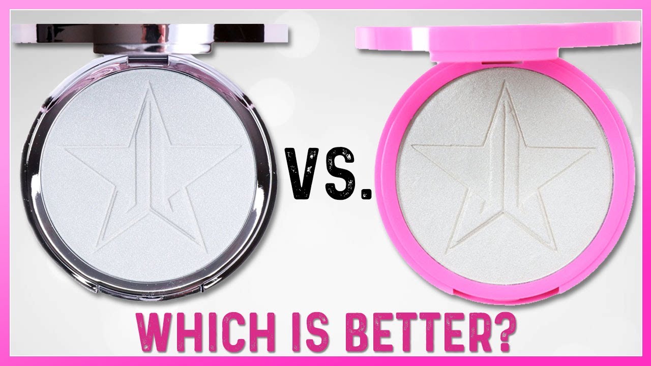 Crystal Ball vs  Ice Cold: Jeffree Star Skin Frost Review + Swatches